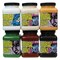 Chroma Acrylic Mural Paints - Set of 6, Terra Colors, 16 oz jar
